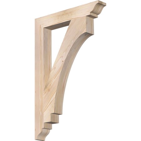 Ekena Millwork Imperial Traditional Smooth Bracket, Douglas Fir, 3 1/2"W x 24"D x 36"H BKT04X24X36IMP01SDF